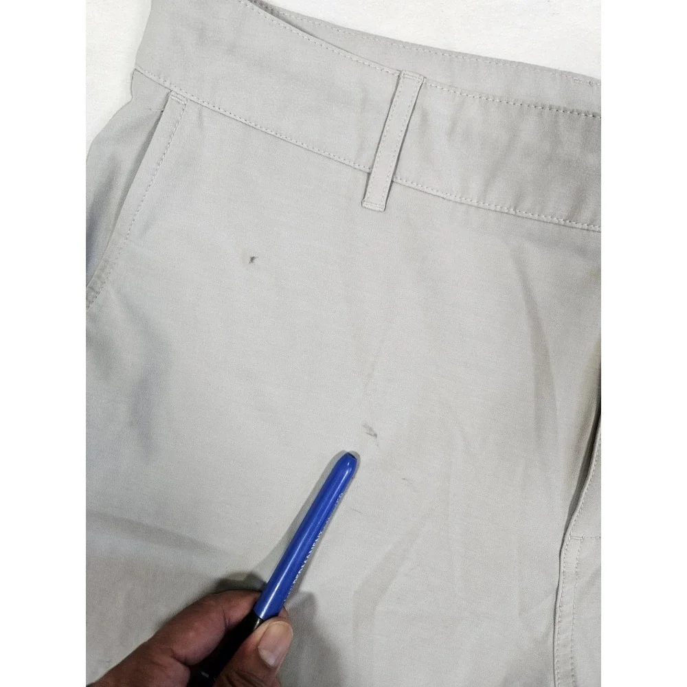 Faherty Men's All Day Shorts Gray Sz 36‎ Pockets Dri Fit